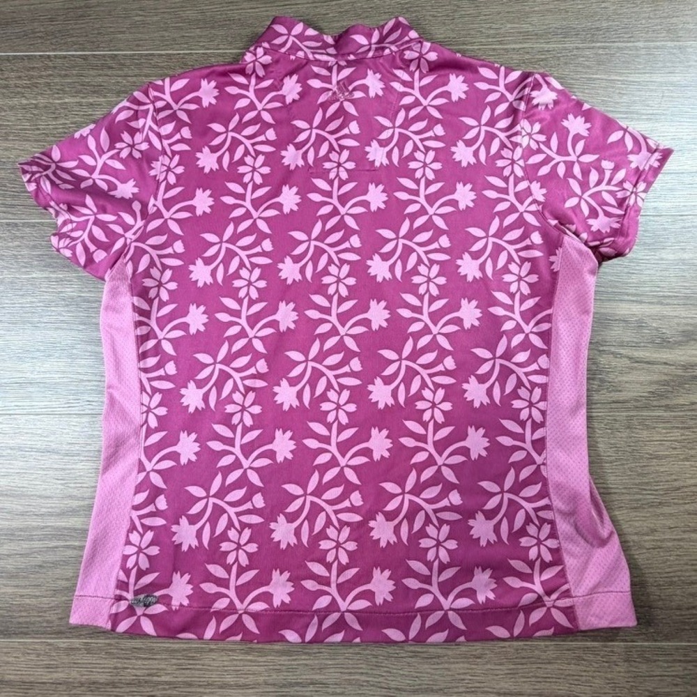 Adidas Women's ClimaCool Mock Neck Quarter Zip Top Golf Tennis Pickleball Size M - Picture 12 of 13